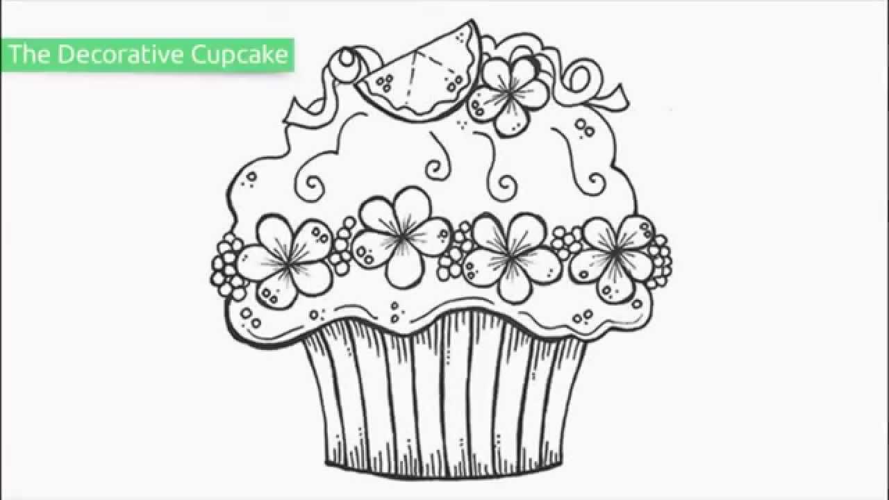1280x720 Top 20 Free Printable Cupcake Coloring Pages