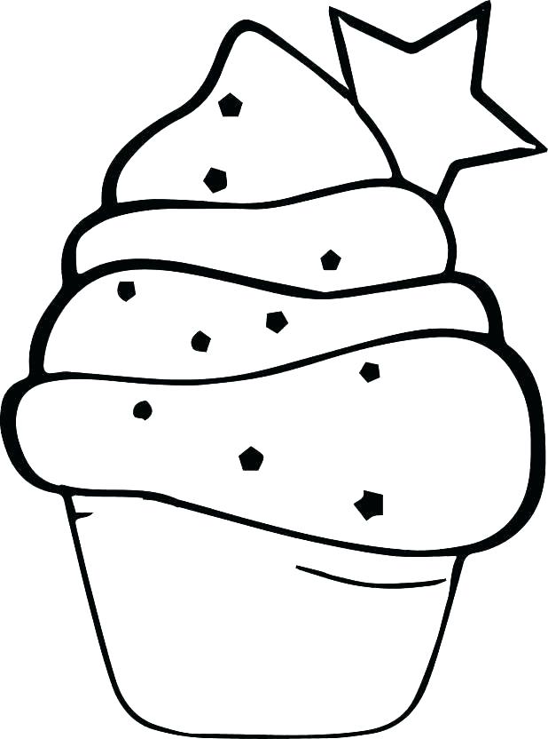 618x832 Cupcake Color Page Pretty Coloring Pages Cupcakes Free Download