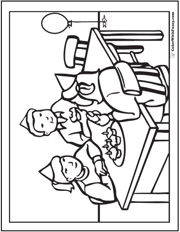 Cupcake Coloring Pages To Print