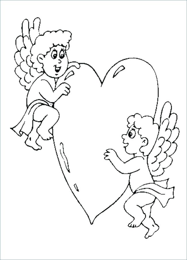 650x900 Cupid Coloring Pages Cupid Coloring Pictures Epic Cupid Coloring