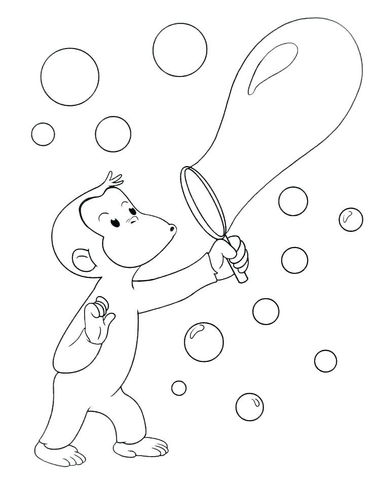 746x960 Free Curious George Coloring Pages Curious Coloring Page Free