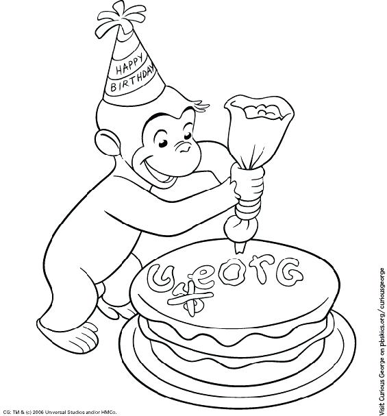 565x607 Curious Color Pages Cute Curious Coloring Page Curious Curious