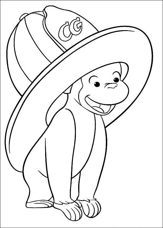 567x794 Kids N 30 Coloring Pages Of Curious George