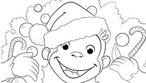 467x267 Curious George Printables For Christmas Fun For Christmas