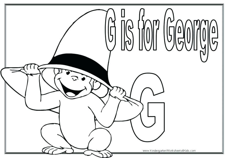 960x663 Curious George Coloring Pages Curious Coloring Curious Coloring