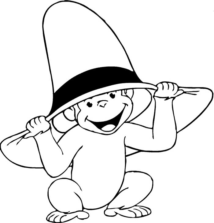 700x729 Fancy Curious George Free Coloring Pages 44 With Additional
