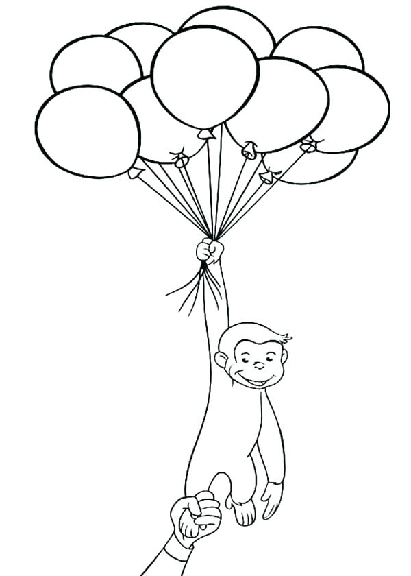600x840 Printable Curious George Free Curious Coloring Pages Free