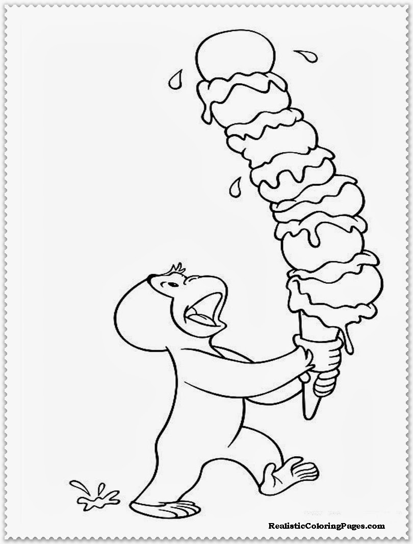 810x1066 Curious George Coloring Pages 15 1589