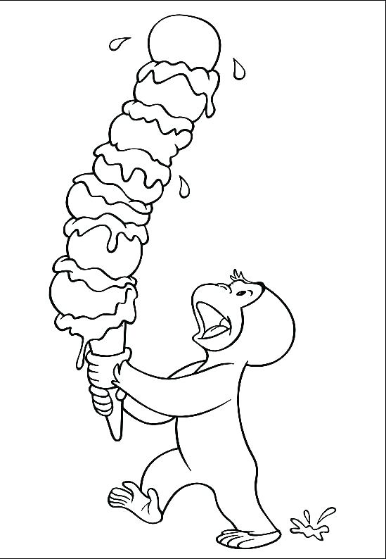 549x794 Curious George Coloring Pages Curious Ride A Bike Coloring Page