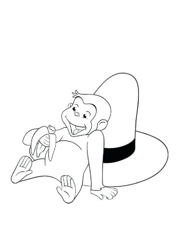 368x500 Coloring Pages ~ Curious George Coloring Pages Bring Ice Cream