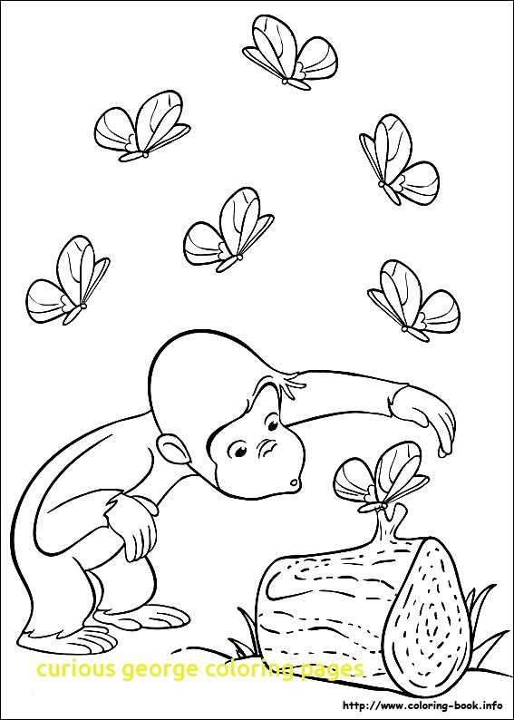 567x794 Curious George Coloring Pages Halloween Archives