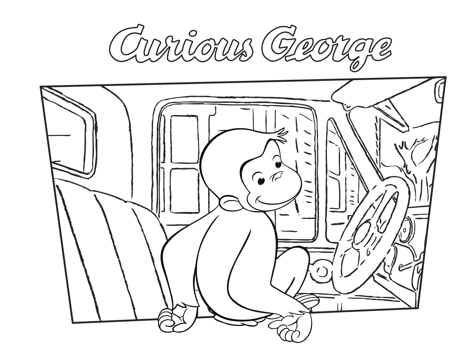 1550x1168 Curious George Coloring Pages 360coloringpages