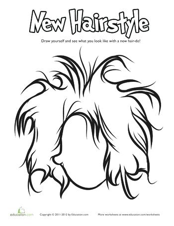 350x453 Hair Coloring Pages Free Coloring Pages Of Comb Curly Hair