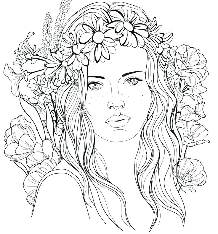 736x792 Here Are Hair Coloring Pages Images Fancy Coloring Pages For Women