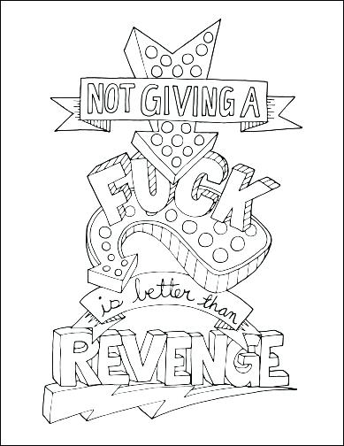 389x504 Word Coloring Pages Word Coloring Pages Swear Word Adult Coloring