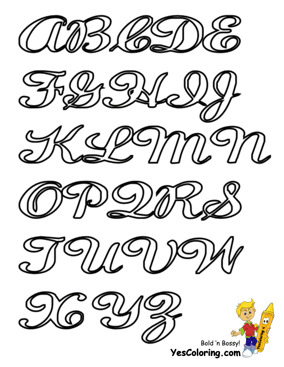 928x1200 Writing Cursive D Coloring Page