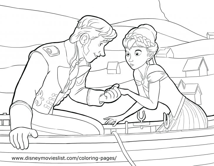 728x563 Kristoff And Princess Anna Amazed With Beautiful Ice Curtain