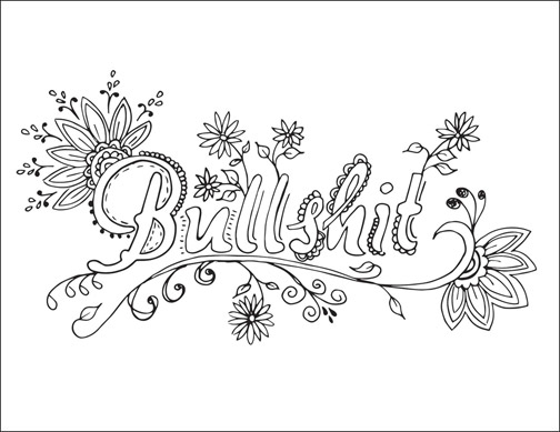 504x389 Printable Cuss Word Coloring Pages