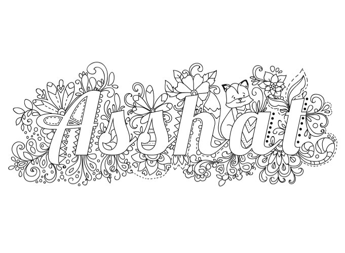 681x500 Astonishing Decoration Swear Word Coloring Book Amazon Com Nights