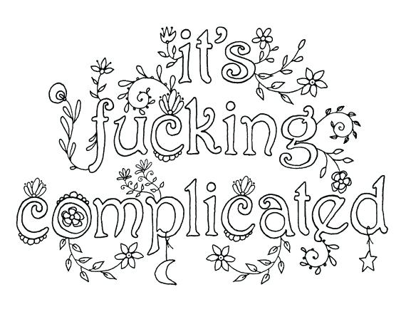 570x441 Word Coloring Pages Swear Word Coloring Pages Printable Free Sight
