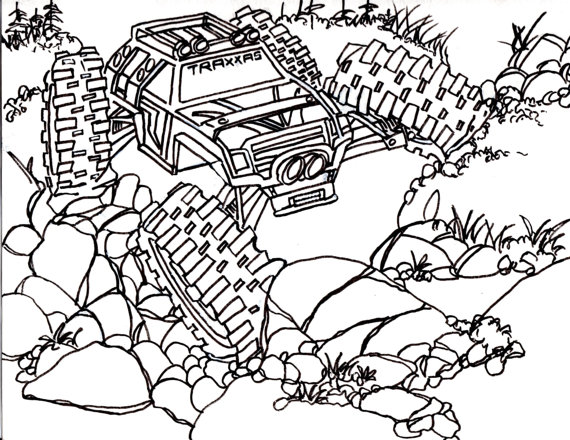 Custom Car Coloring Pages