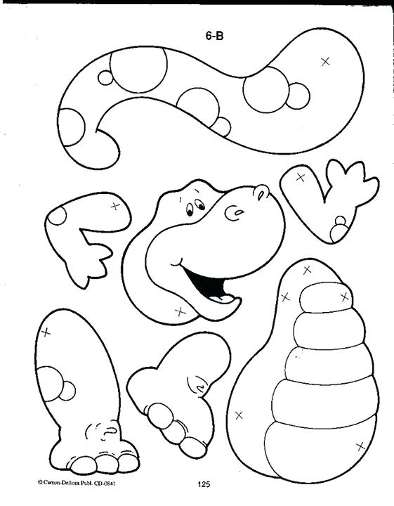 561x720 Christmas Cut And Paste Coloring Pages Animals