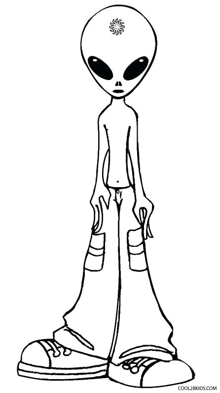 446x796 Alien Color Pages Cute Alien Coloring Pages Luxurious And Splendid