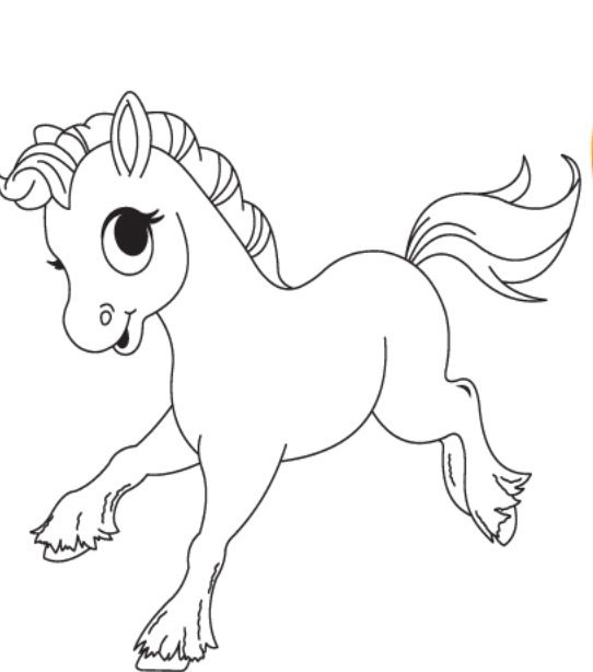 542x614 Classy Design Baby Animal Coloring Pages Cute Free For Kids 136