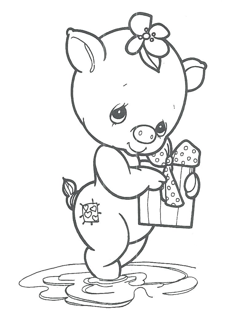 735x1043 In The Sky Animals Coloring Sheet Cute Animals Coloring Page Cute