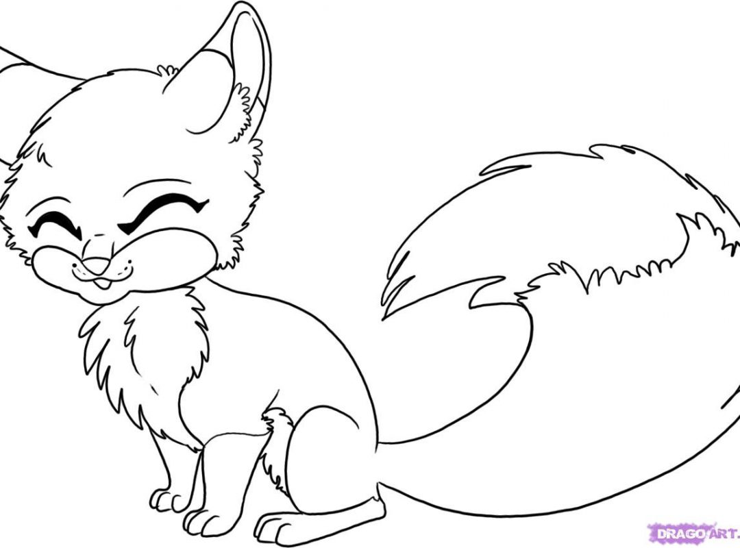 1080x800 Cute Baby Anime Animal Pages To Print Free Coloring Printable