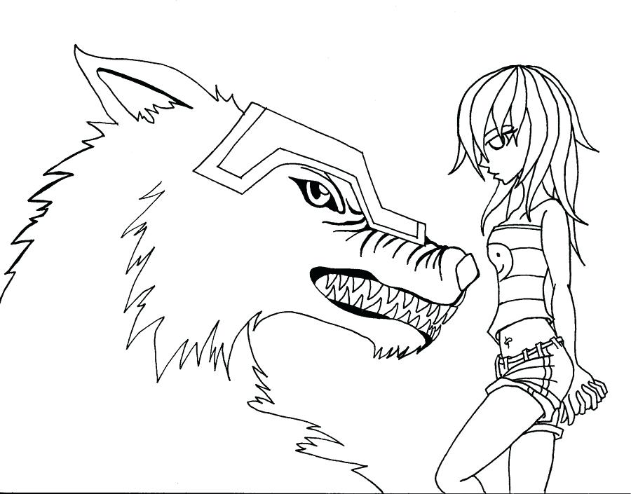 900x705 Cartoon Girl Coloring Pages