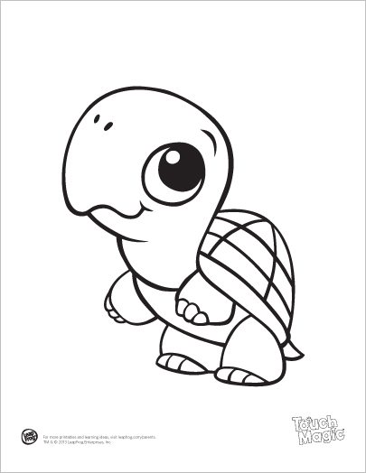 405x524 Leapfrog Printable Baby Animal Coloring Pages