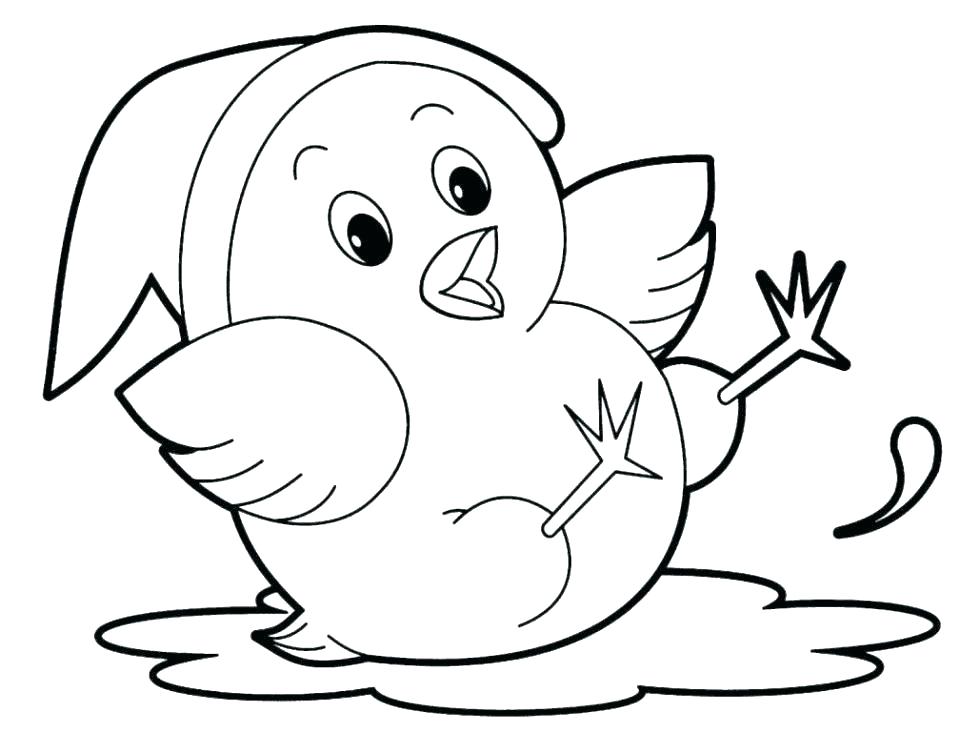960x731 Cartoon Animals Coloring Pages