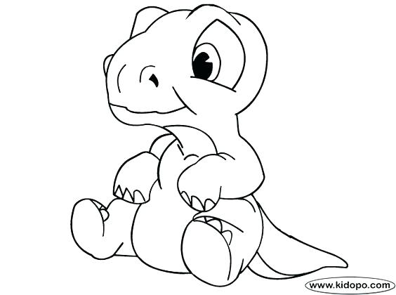 564x420 Baby Dinosaur Coloring Pages Baby Dinosaur Coloring Page Printable