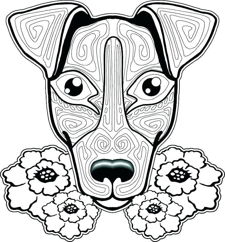 736x793 Coloring Baby Dog Coloring Pages Realistic Cute. Baby Dog