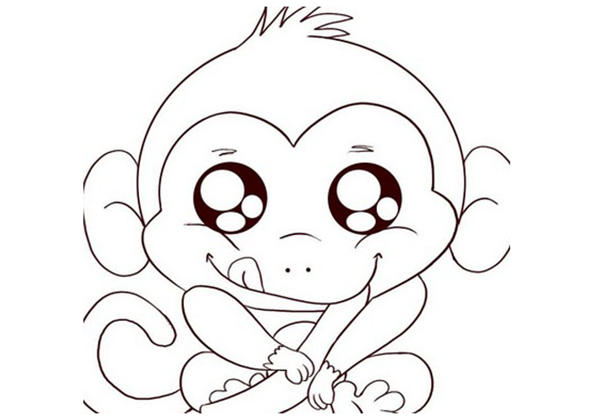 Cute Baby Dolphin Coloring Pages