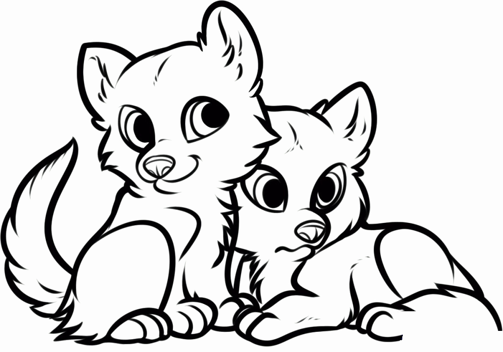 Cute Baby Giraffe Coloring Pages