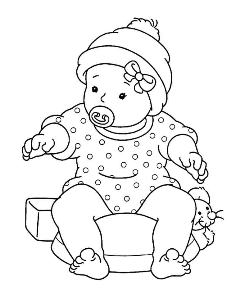 789x960 Coloring Pages Of Baby Coloring Pages For Girls Monster High