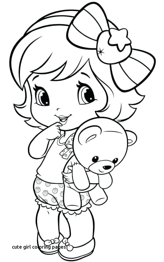552x883 Cute Girl Coloring Pages Cute Girl Coloring Pages Cute Girl