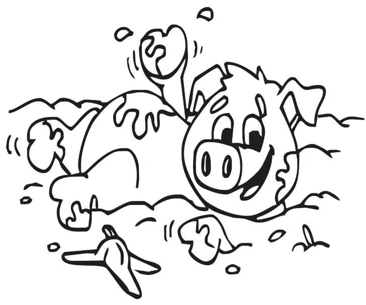 728x607 Baby Pig Coloring Pages Minecraft Baby Pig Coloring Page Torster
