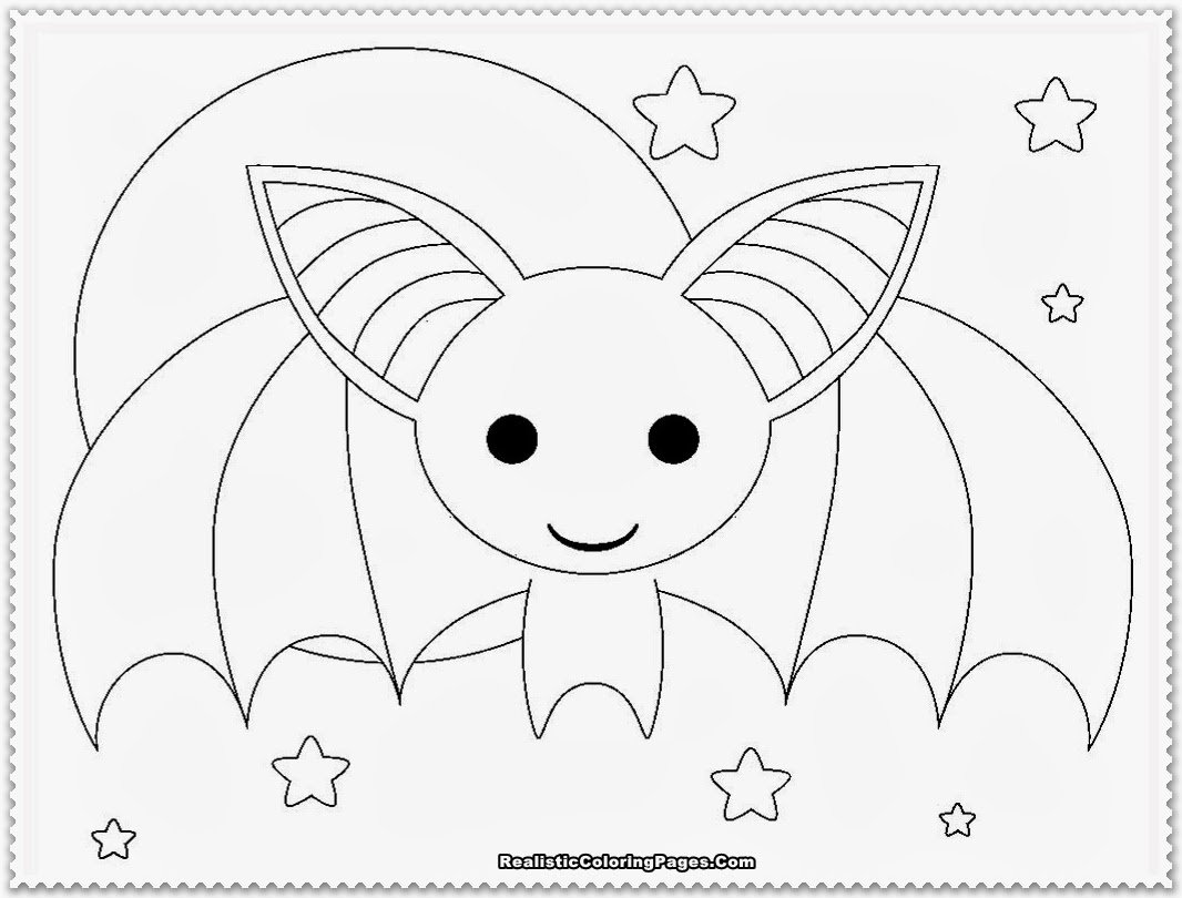 1066x810 Bat Coloring Pages