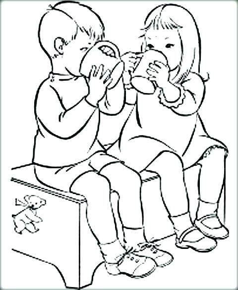480x586 Best Friend Heart Coloring Pages Friend Coloring Pages Friend