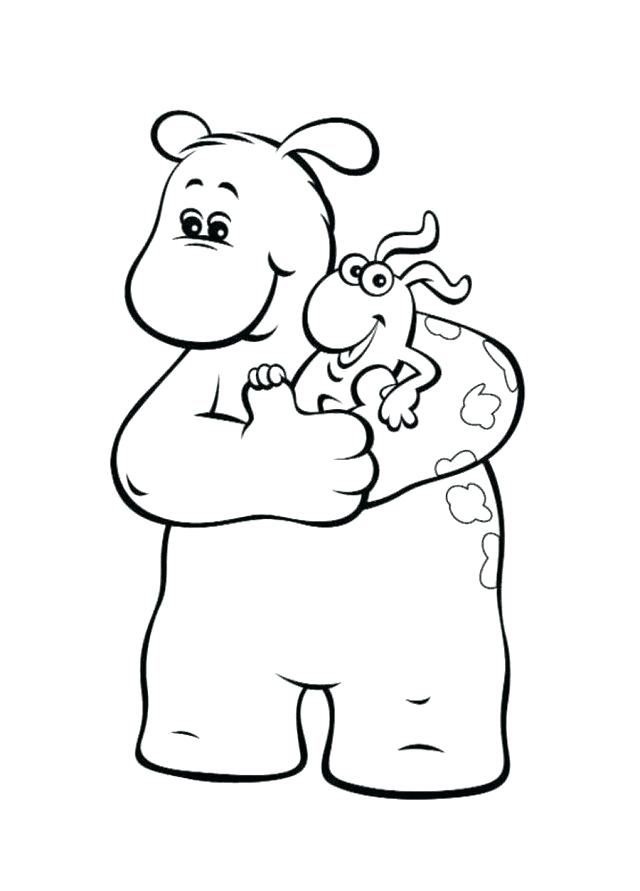 640x891 Coloring Pages For Kids Pdf Cute Best Friend Big Small Page Online