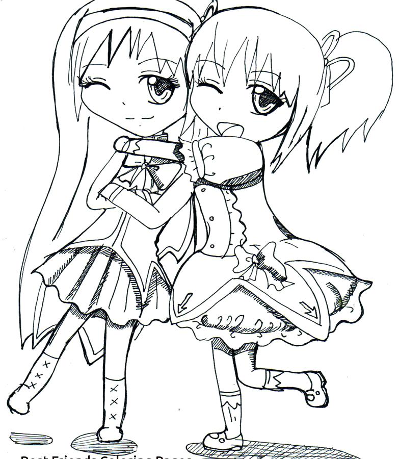 783x900 Best Friend Coloring Pages