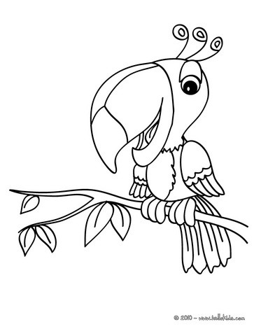 363x470 Cute Bird Coloring Pages