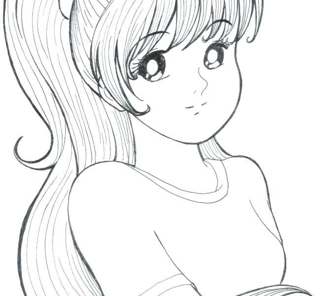 678x600 Cute Anime Girl Coloring Pages Cute Anime Girl Coloring Pages Boy