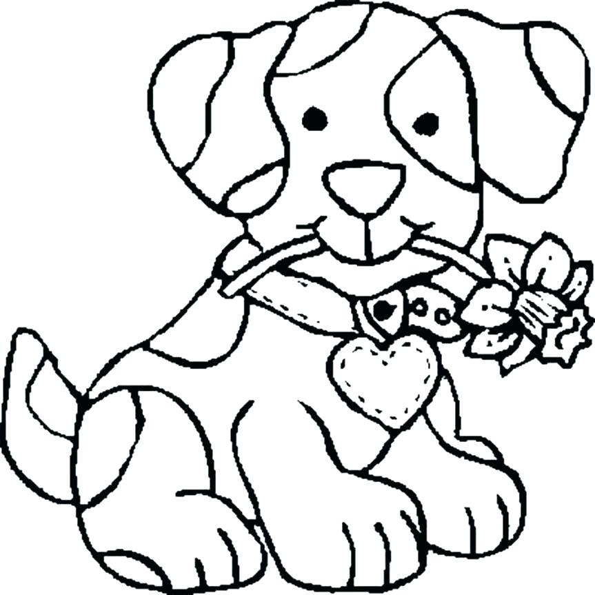 863x863 Dogs Coloring Pages Biscuit The Dog Coloring Pages Beautiful Dog