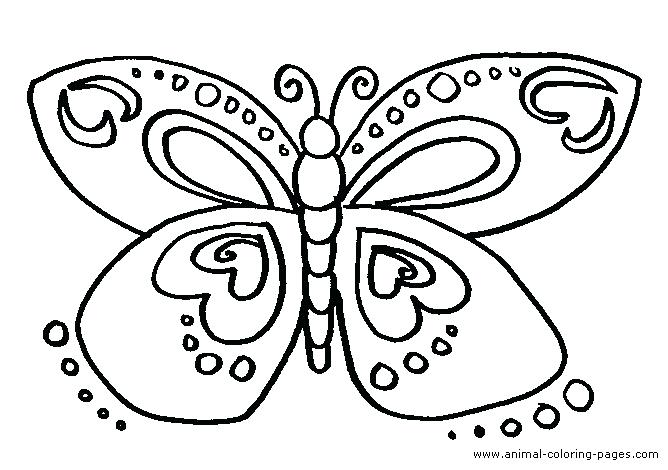 668x470 Small Butterfly Coloring Pages Printable Coloring Book Printable