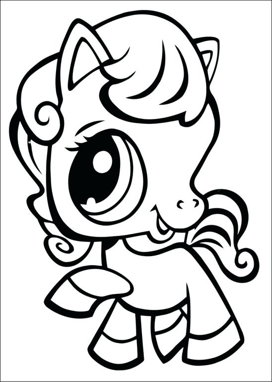 548x768 Cute Cartoon Animal Coloring Pages Baby Animal Coloring Pages