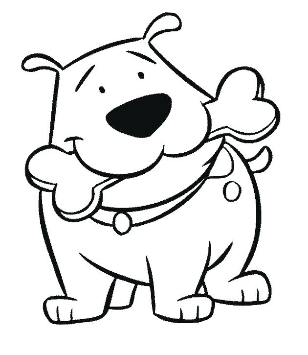 630x725 Dog Coloring Pages Cartoon Dog Coloring Pages Dog Coloring Sheets